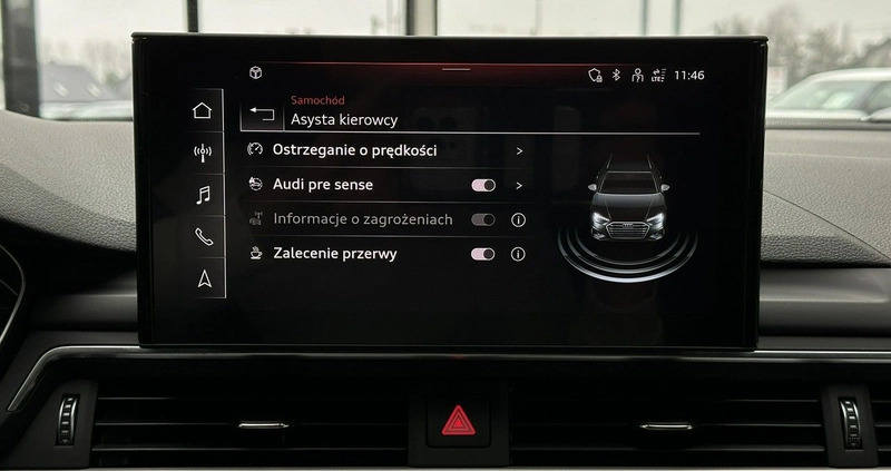 Audi A4 cena 105900 przebieg: 151676, rok produkcji 2020 z Piła małe 781